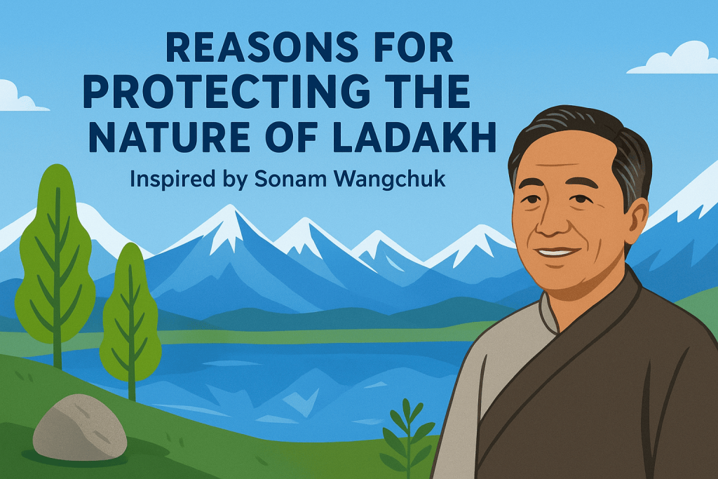 Protecting nature ladakh by sonam-wangchuk